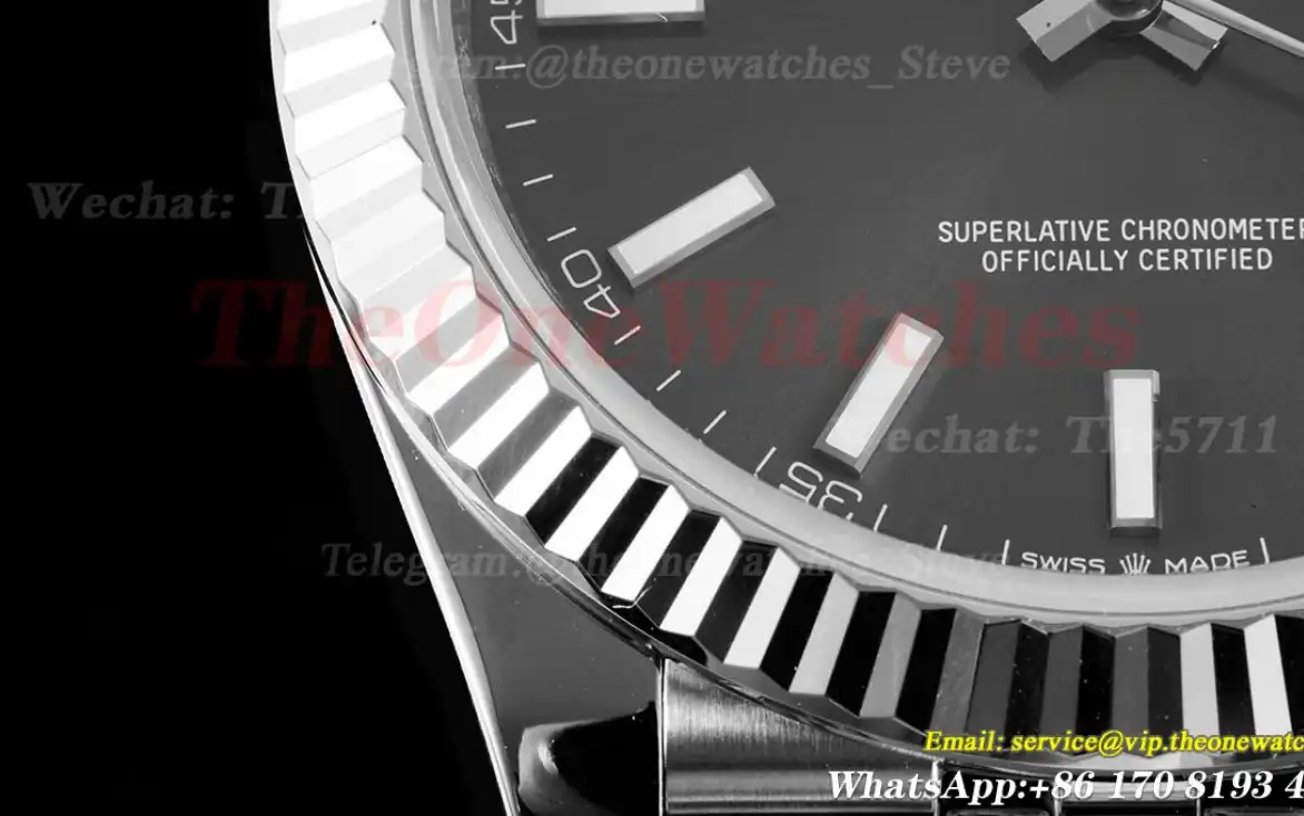 Datejust 126334 41mm Jub Flt 904L SS SS Grey Stk VSF VS3235