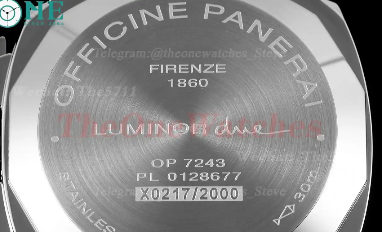 Luminor Due PAM1249 42mm SS LE Silver Dial VSF P900