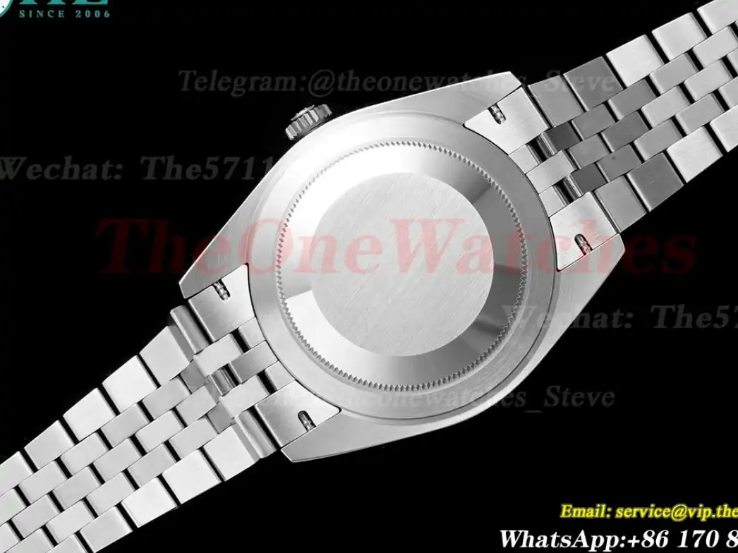 Datejust 126334 41mm Jubilee 904L SS SS Grey Stk King VR3235