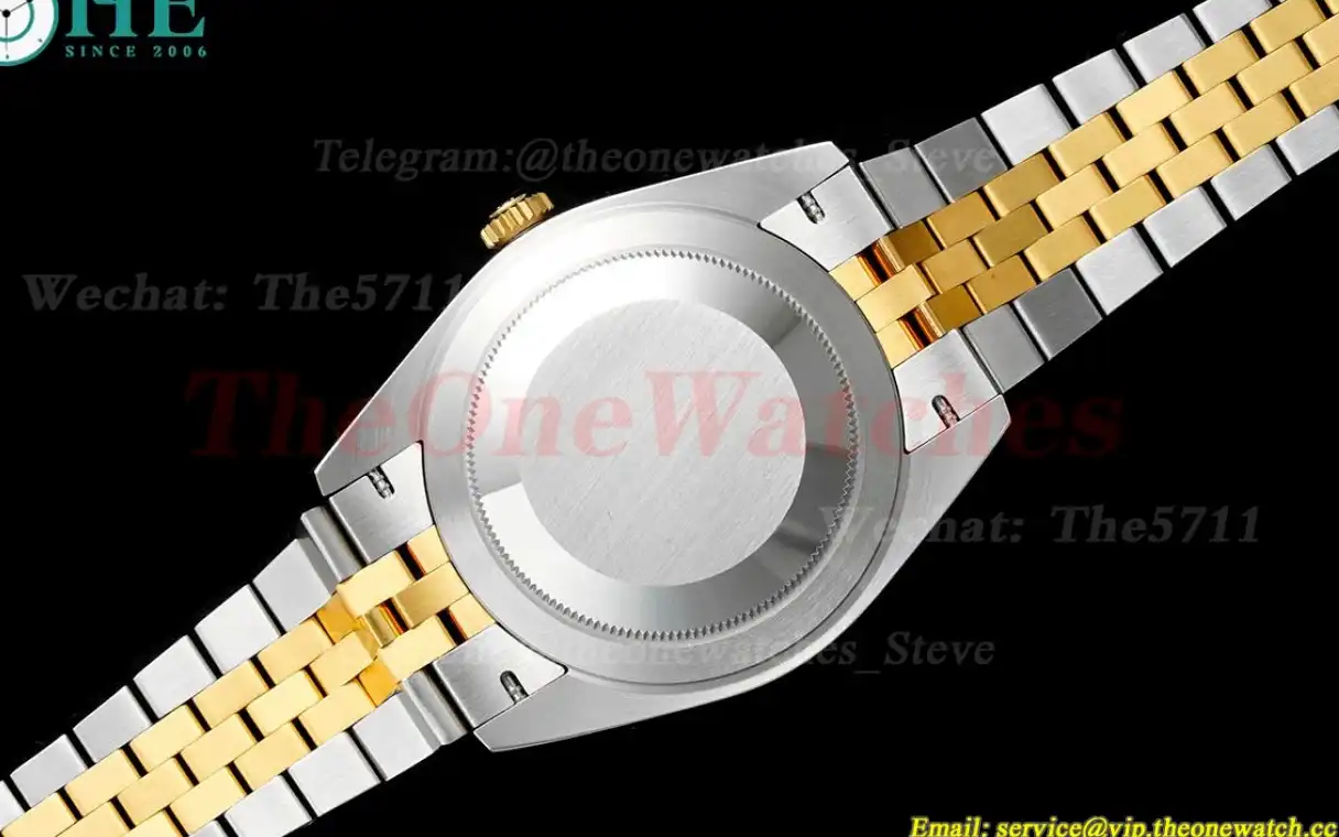 Datejust 126303 41mm Jubilee 904L SS YG Silver Stk King VR3235