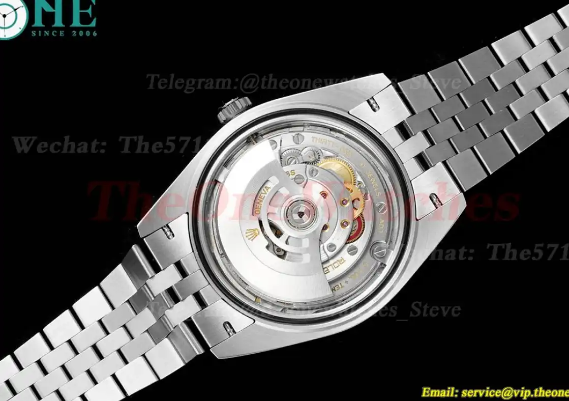 Datejust 126300 41mm Jubilee 904L SS SS Silver Stk King VR3235