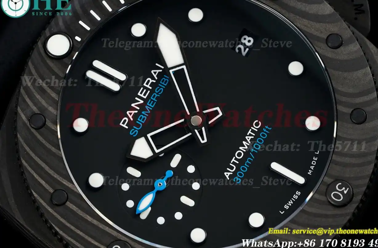 Submersible PAM2231 42MM Carbon RU Black Dial VSF P900