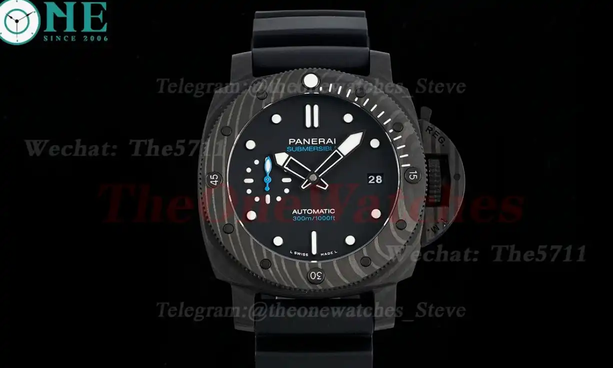 Submersible PAM2231 42MM Carbon RU Black Dial VSF P900