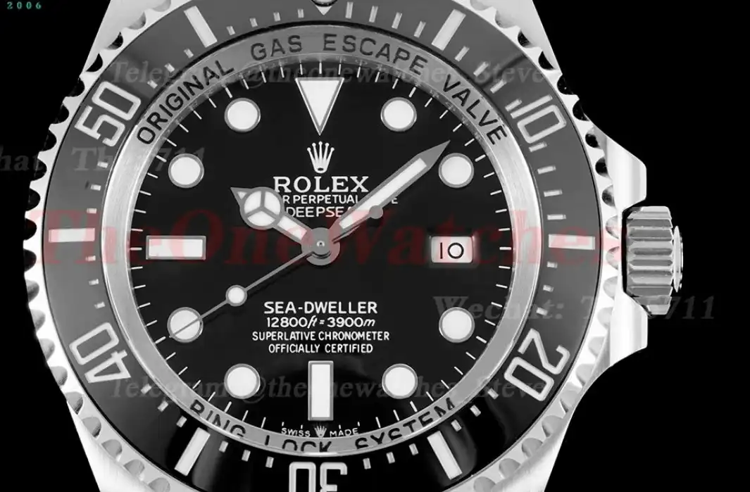 Seadweller 126660 44mm SS SS Black Dot CSF VR3235