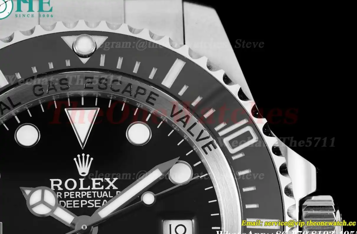 Seadweller 126660 44mm SS SS Black Dot CSF VR3235