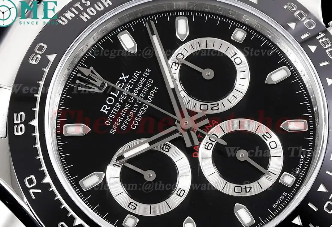 Daytona 116500 40mm SS SS Black Black KING SA4130