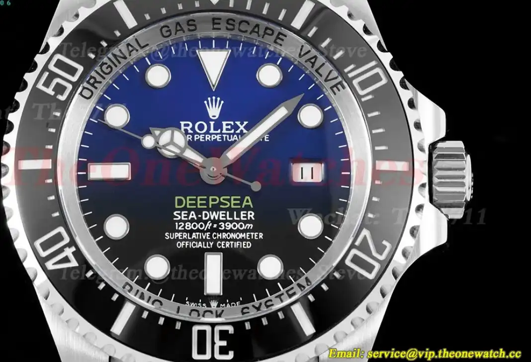 DeepSea Dweller 126660 44mm SS SS Blue Black CSF VR3235