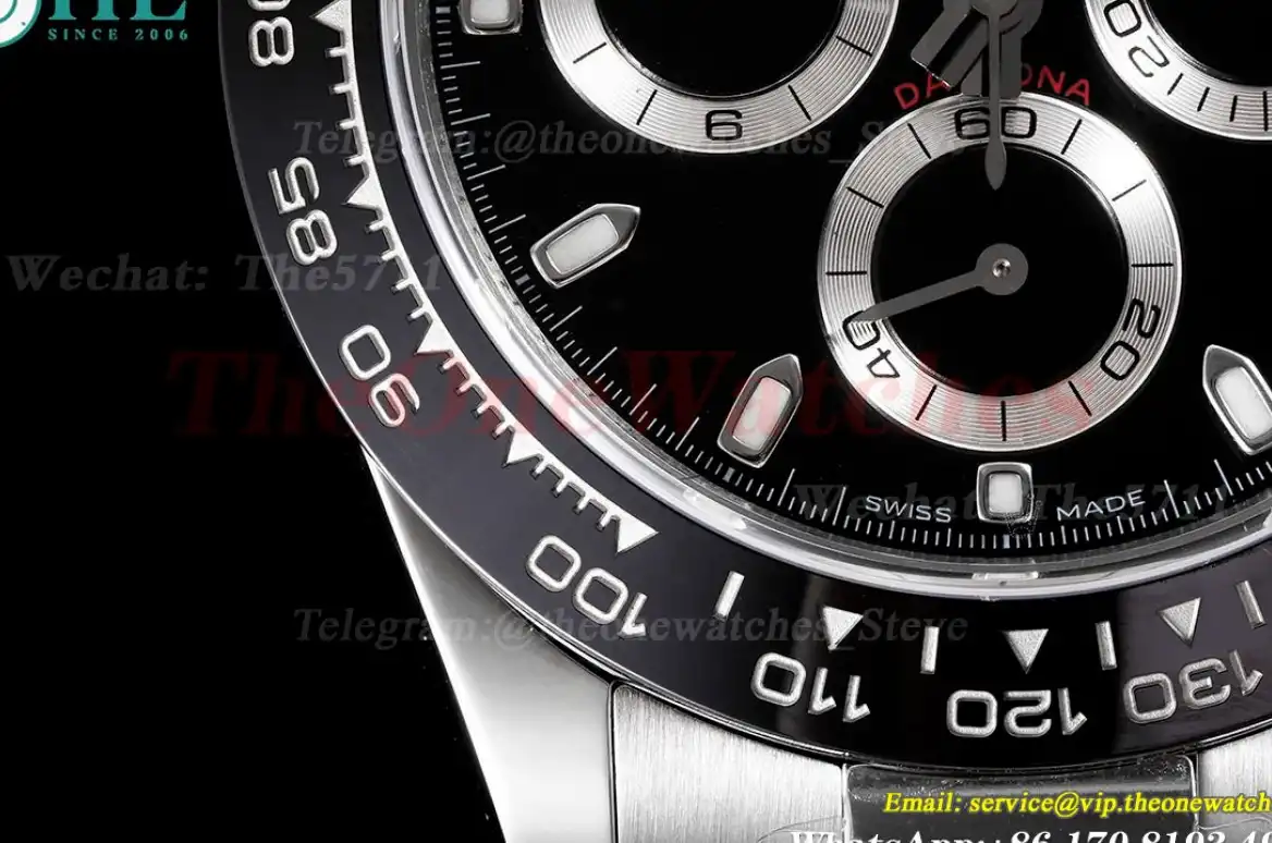 Daytona 116500 40mm SS SS Black Black KING SA4130