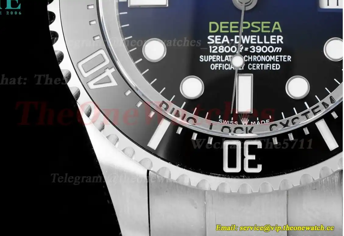 DeepSea Dweller 126660 44mm SS SS Blue Black CSF VR3235