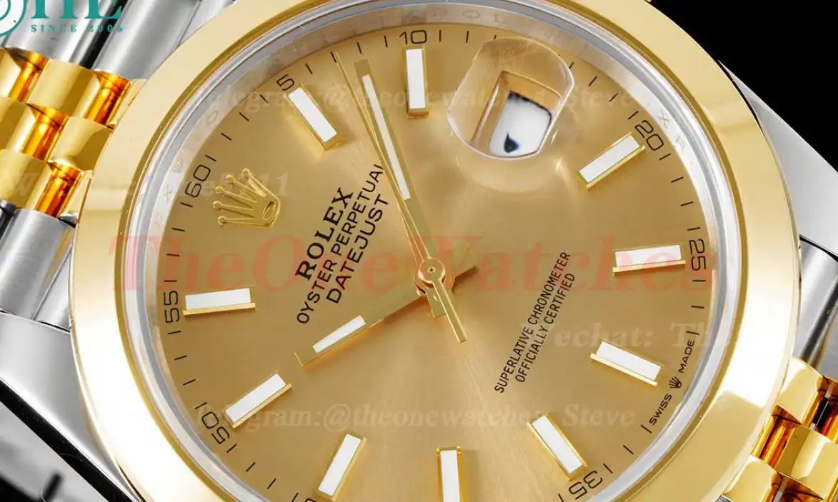 Datejust 126303 41mm Jubilee 904L SS YG Gold Stk King VR3235