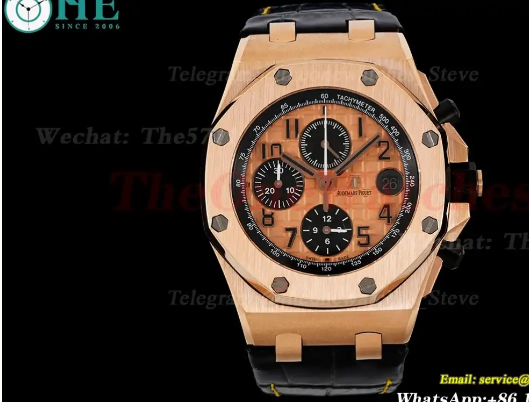 Royal Oak Offshore 42mm RG LE Gold Num RSF A3126 Mod