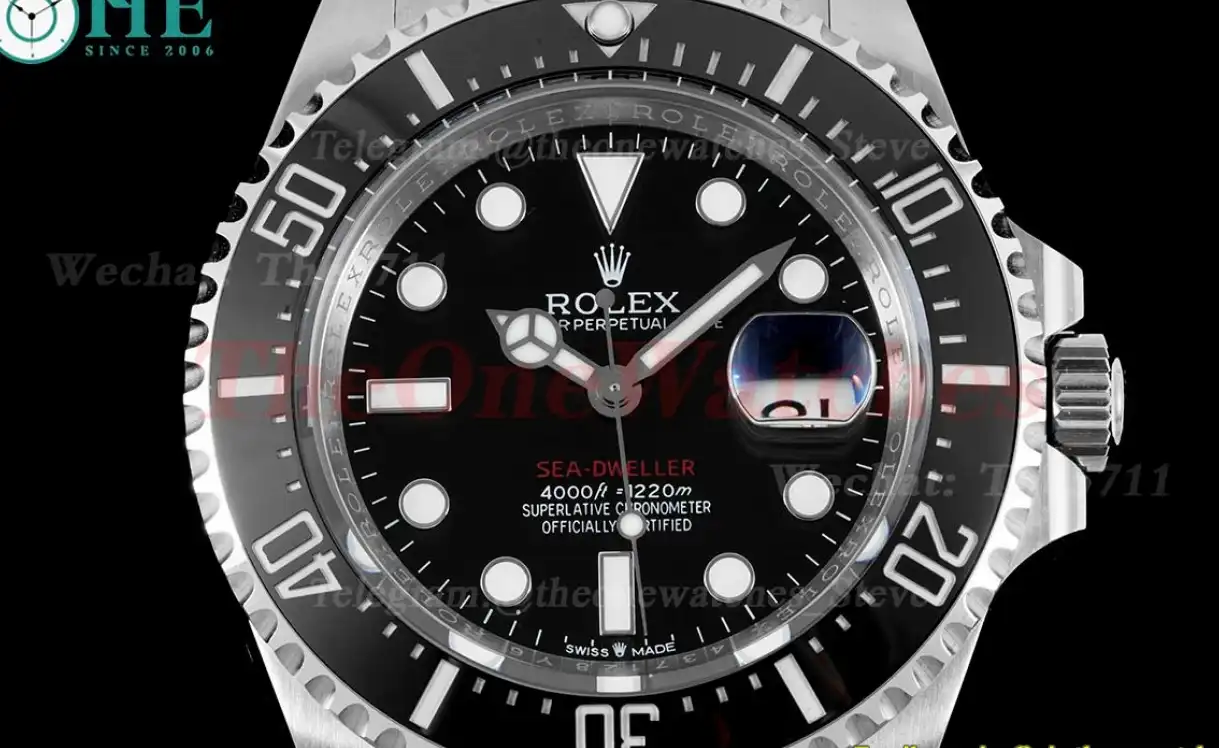 Seadweller 126600 43mm SS SS Black Dot CSF VR3235