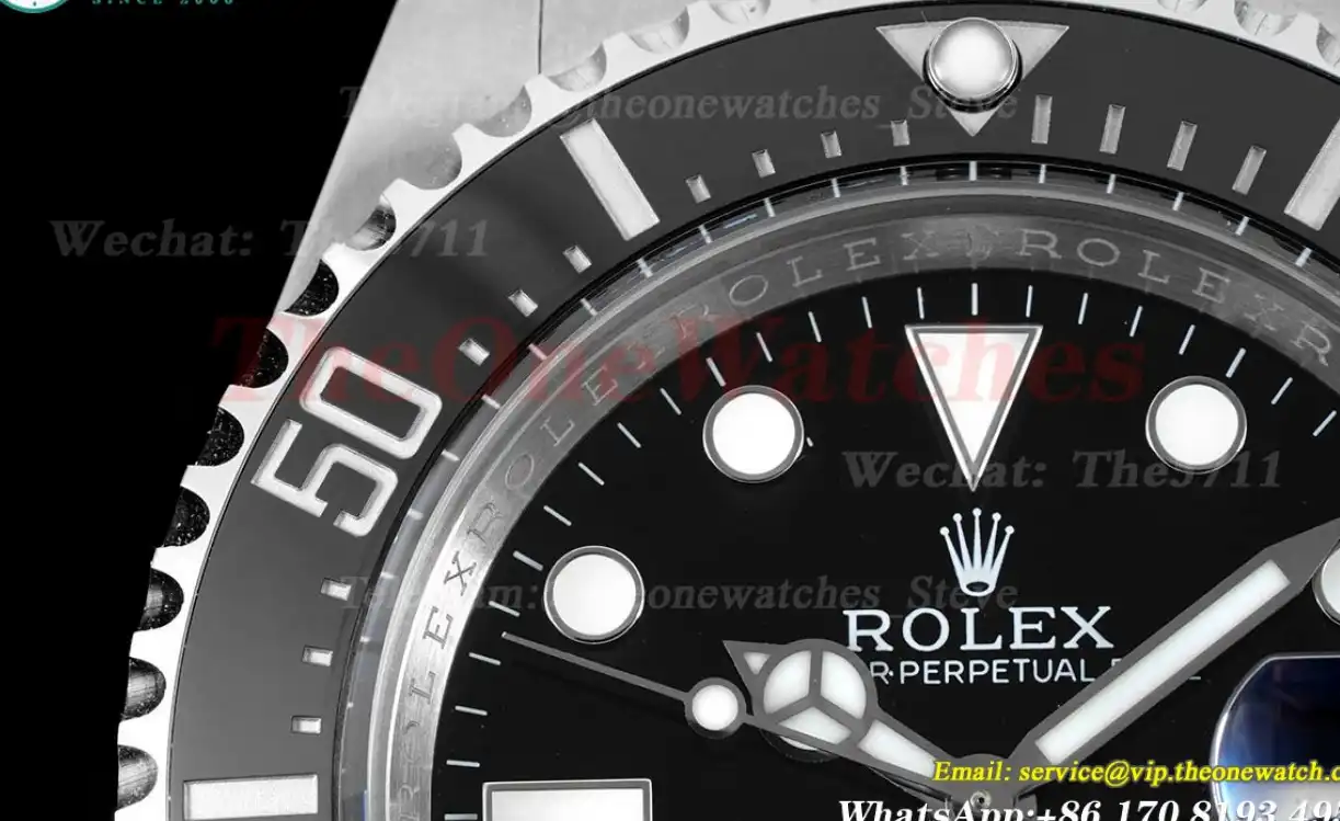 Seadweller 126600 43mm SS SS Black Dot CSF VR3235