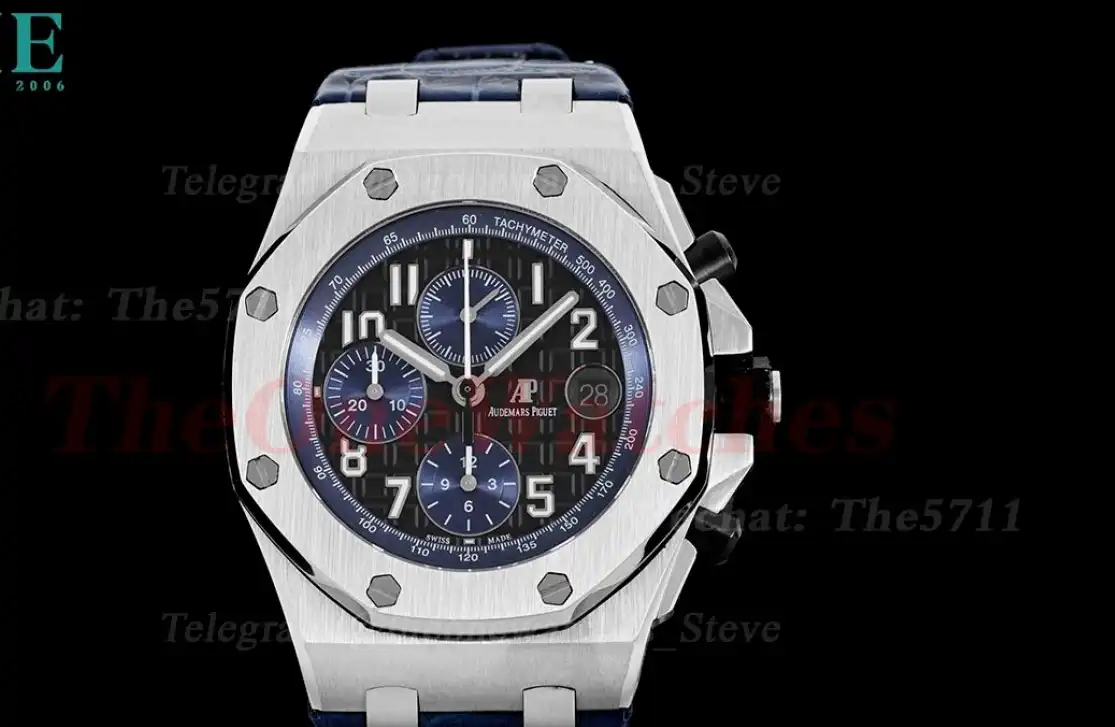 Royal Oak Offshore 42mm SS LE Black Num RSF A3126 Mod