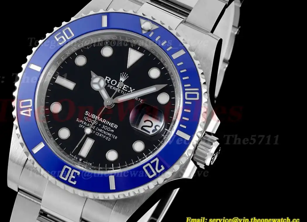 Submariner 126619LB 41MM 904L Black Dot SS SS Clean VR3235