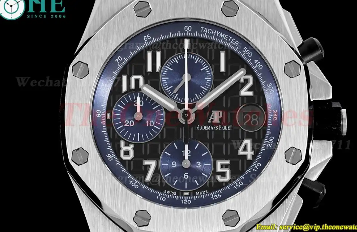 Royal Oak Offshore 42mm SS LE Black Num RSF A3126 Mod