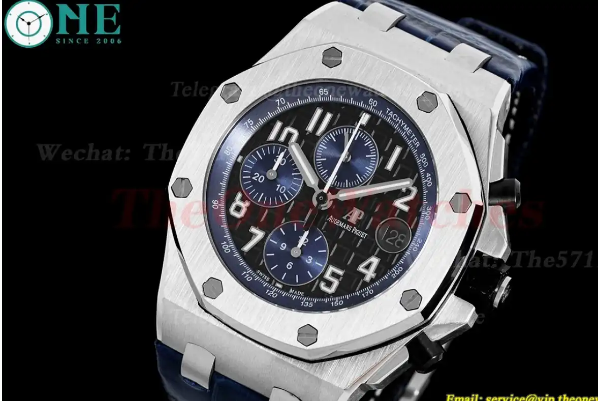 Royal Oak Offshore 42mm SS LE Black Num RSF A3126 Mod