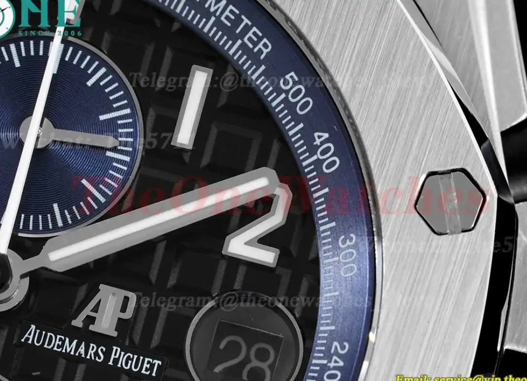 Royal Oak Offshore 42mm SS LE Black Num RSF A3126 Mod