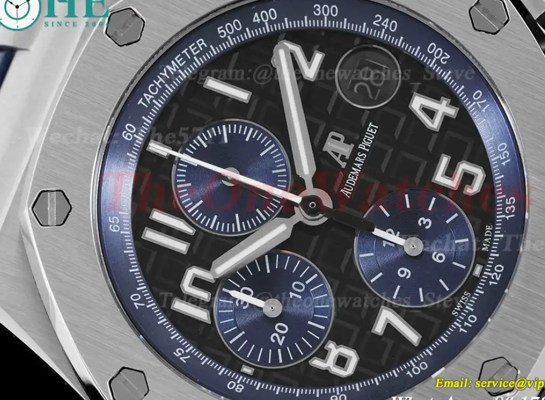 Royal Oak Offshore 42mm SS LE Black Num RSF A3126 Mod