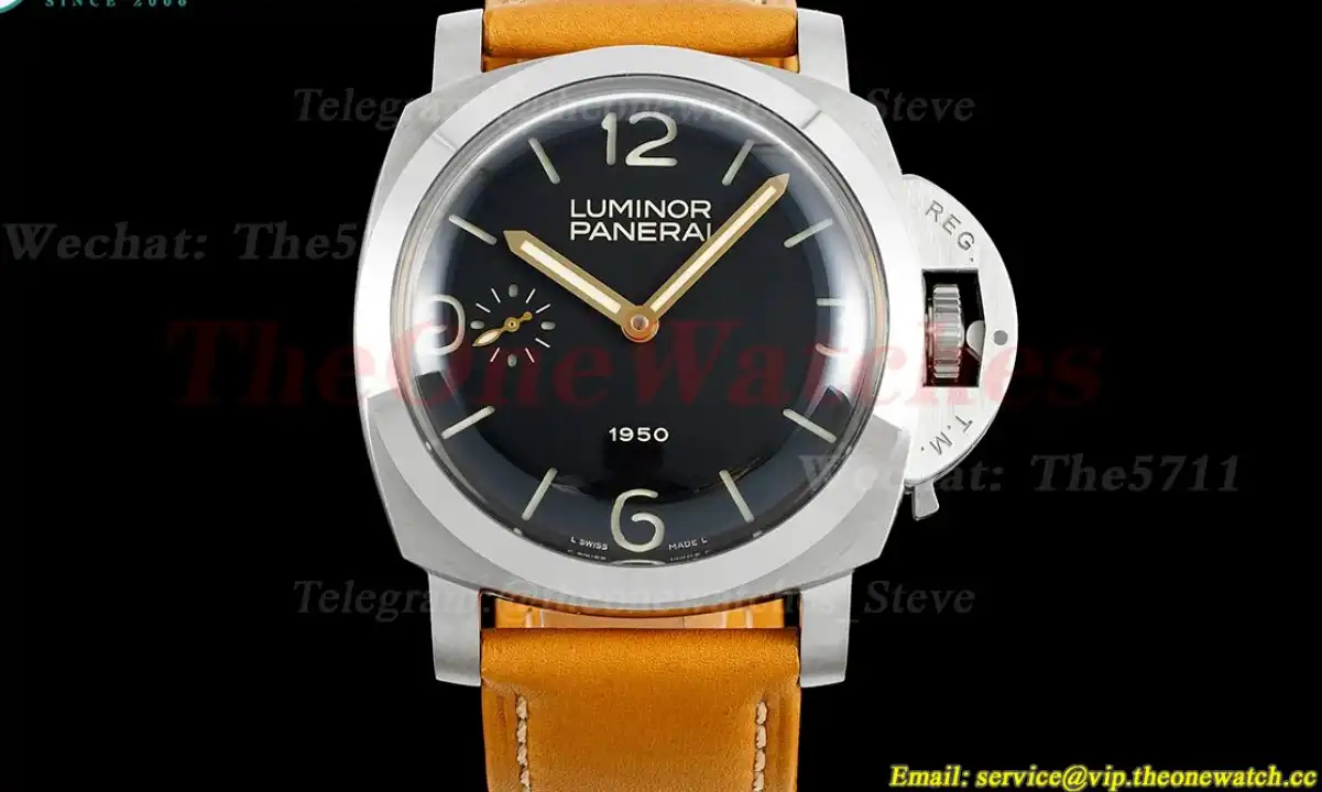 Luminor Pam127 47mm SS LE Black Dial XF A6497