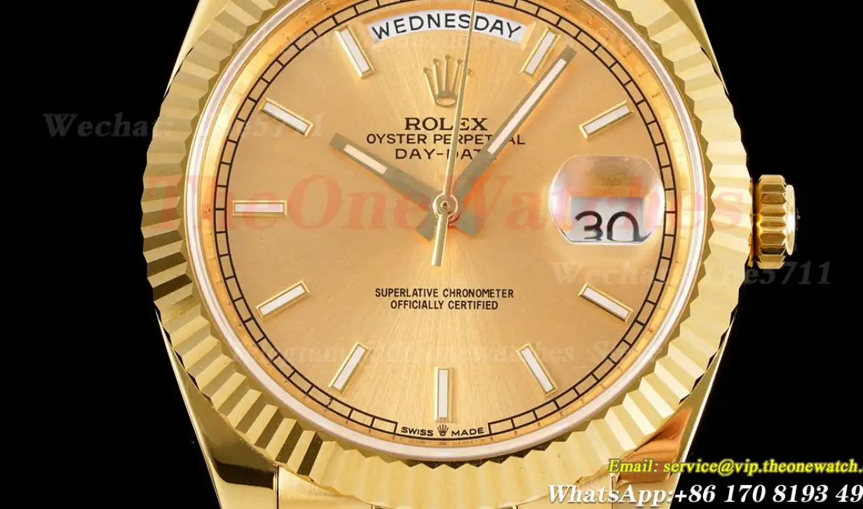 DayDate 40mm YG YG Gold Stk EWF A2836