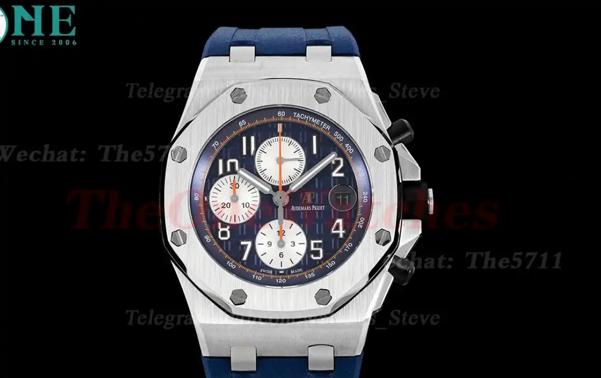 Royal Oak Offshore 42mm SS RU Blue Num RSF A3126 Mod