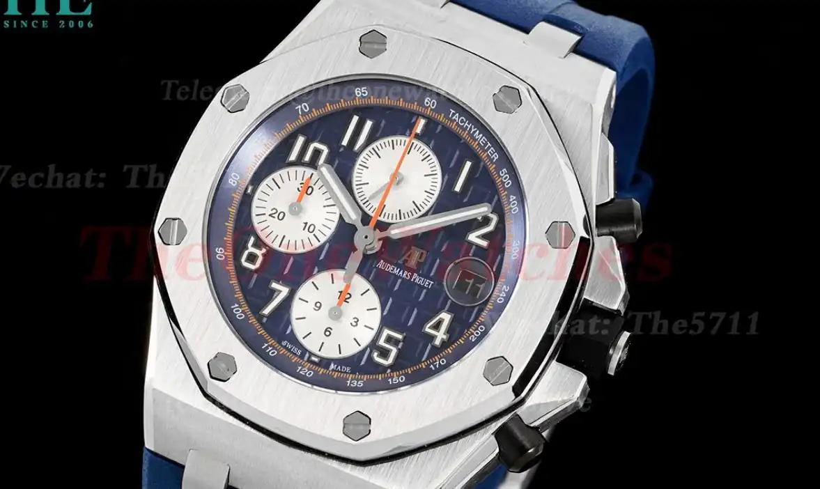 Royal Oak Offshore 42mm SS RU Blue Num RSF A3126 Mod