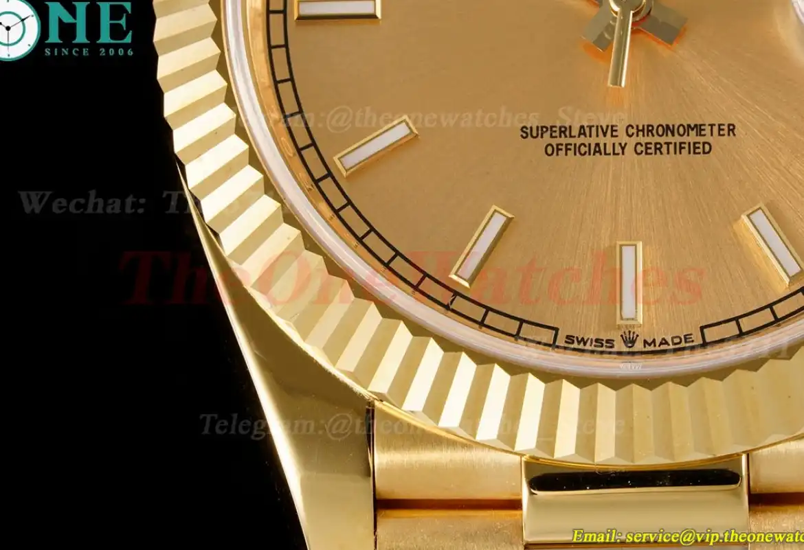 DayDate 40mm YG YG Gold Stk EWF A2836