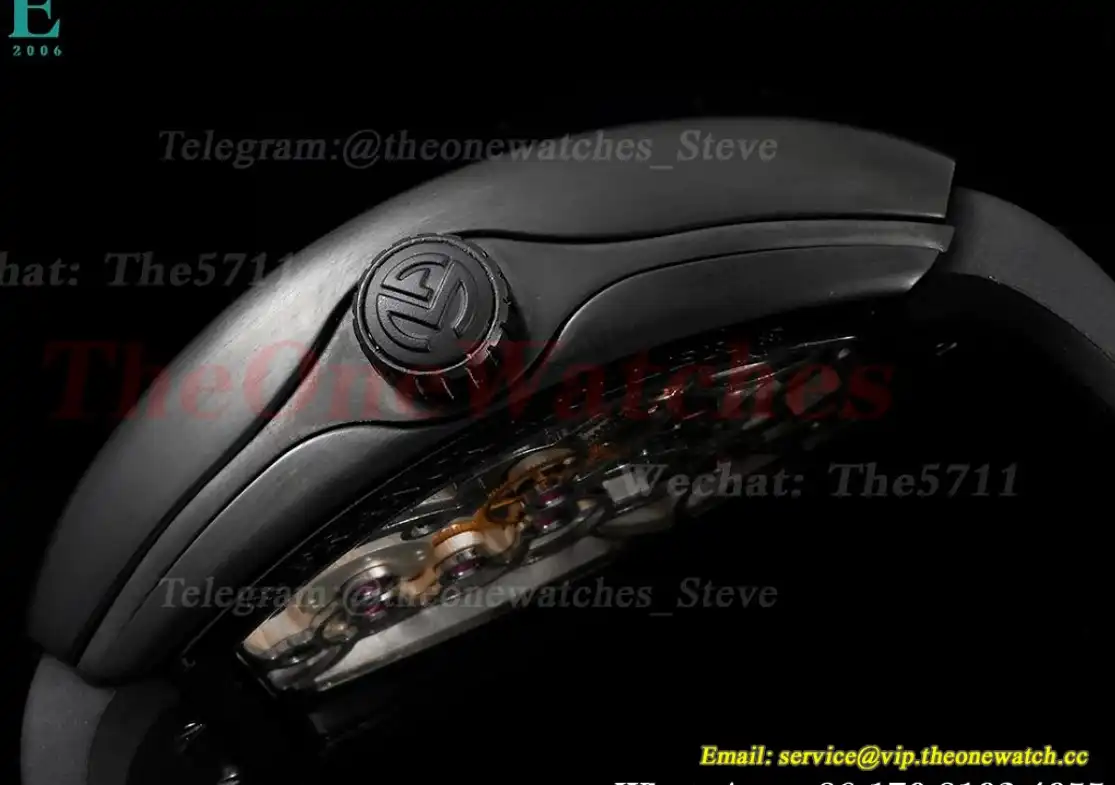 Vanguard Tourb PVD LE on Black RMSF Tourbillon