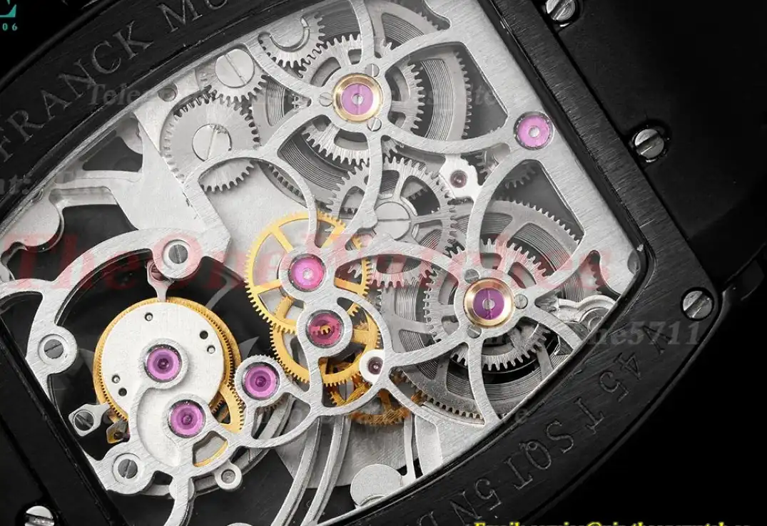 Vanguard Tourb PVD LE on Black RMSF Tourbillon