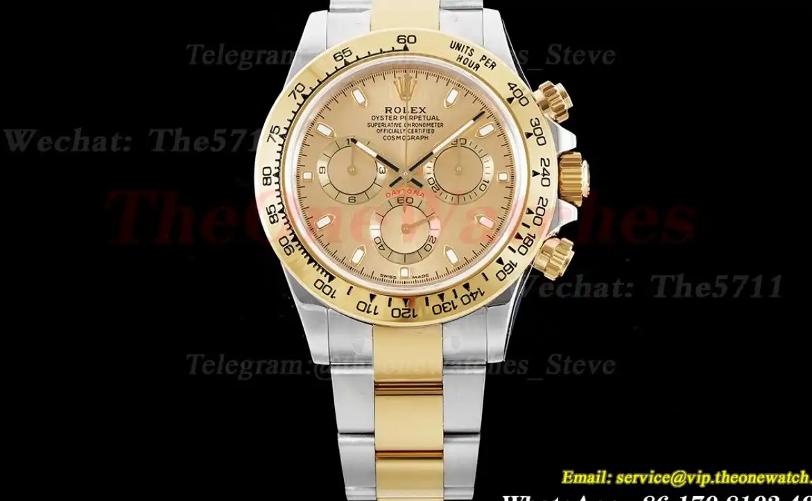 Daytona 116503 40mm YG SS Yellow Gold Dial KING SA4130