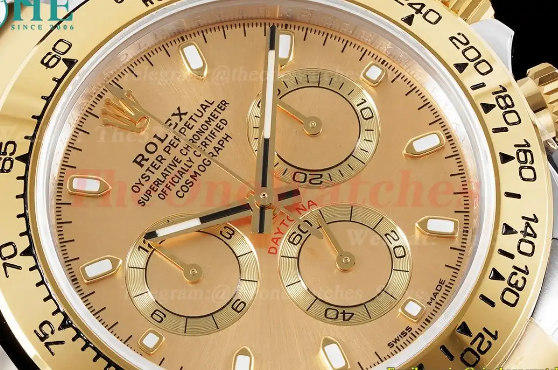 Daytona 116503 40mm YG SS Yellow Gold Dial KING SA4130