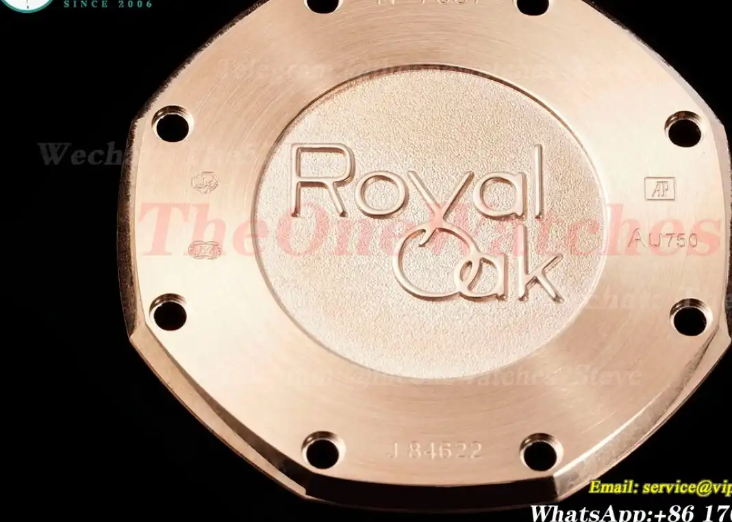 Royal Oak Ladies 67651 33mm Dia RG RG Gold ZF Swiss Qtz