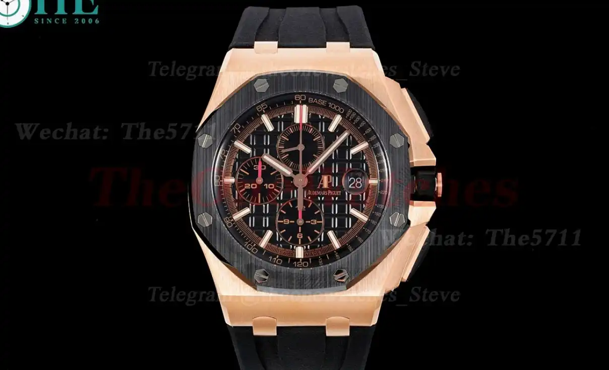 Royal Oak Offshore 44mm RG RU Black Black JJF A3126