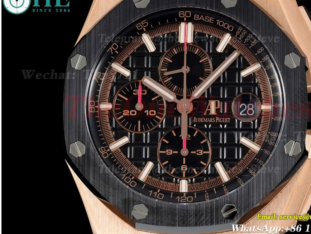 Royal Oak Offshore 44mm RG RU Black Black JJF A3126