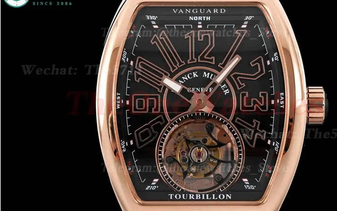 Vanguard Tourb PVD LE RG Black RMSF Tourbillon