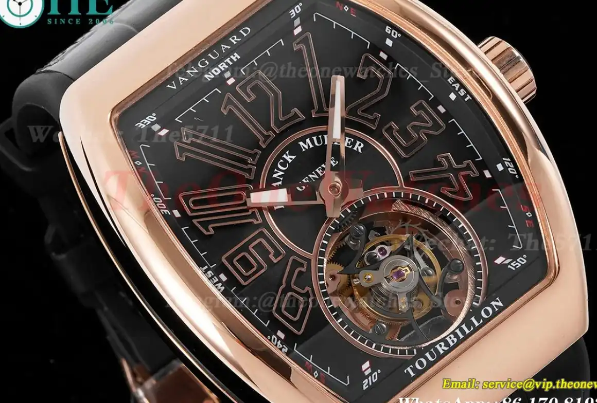 Vanguard Tourb PVD LE RG Black RMSF Tourbillon