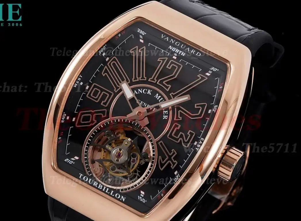 Vanguard Tourb PVD LE RG Black RMSF Tourbillon