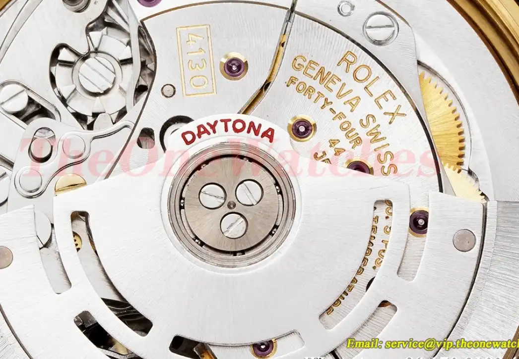 Daytona 116518 40mm YG RU Black Dia KING SA4130