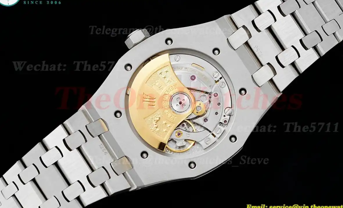 Royal Oak 15450 SS SS White Stk ZF SA3120 Super Clone