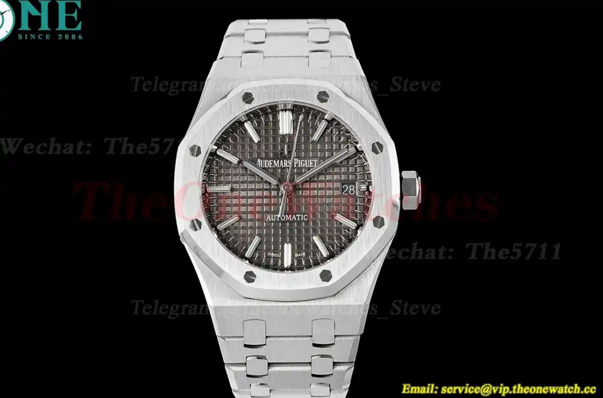 Royal Oak 15450 SS SS Grey Stk ZF SA3120 Super Clone