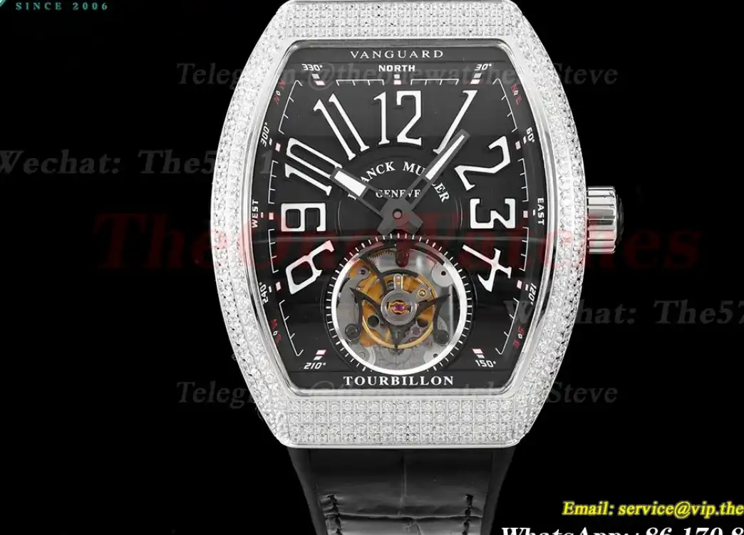 Vanguard Tourb Dia SS LE Black Dia RMSF Flying Tourbillon