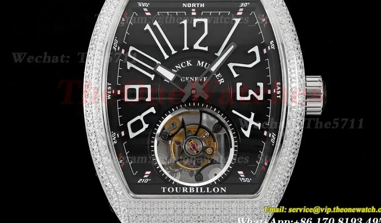 Vanguard Tourb Dia SS LE Black Dia RMSF Flying Tourbillon