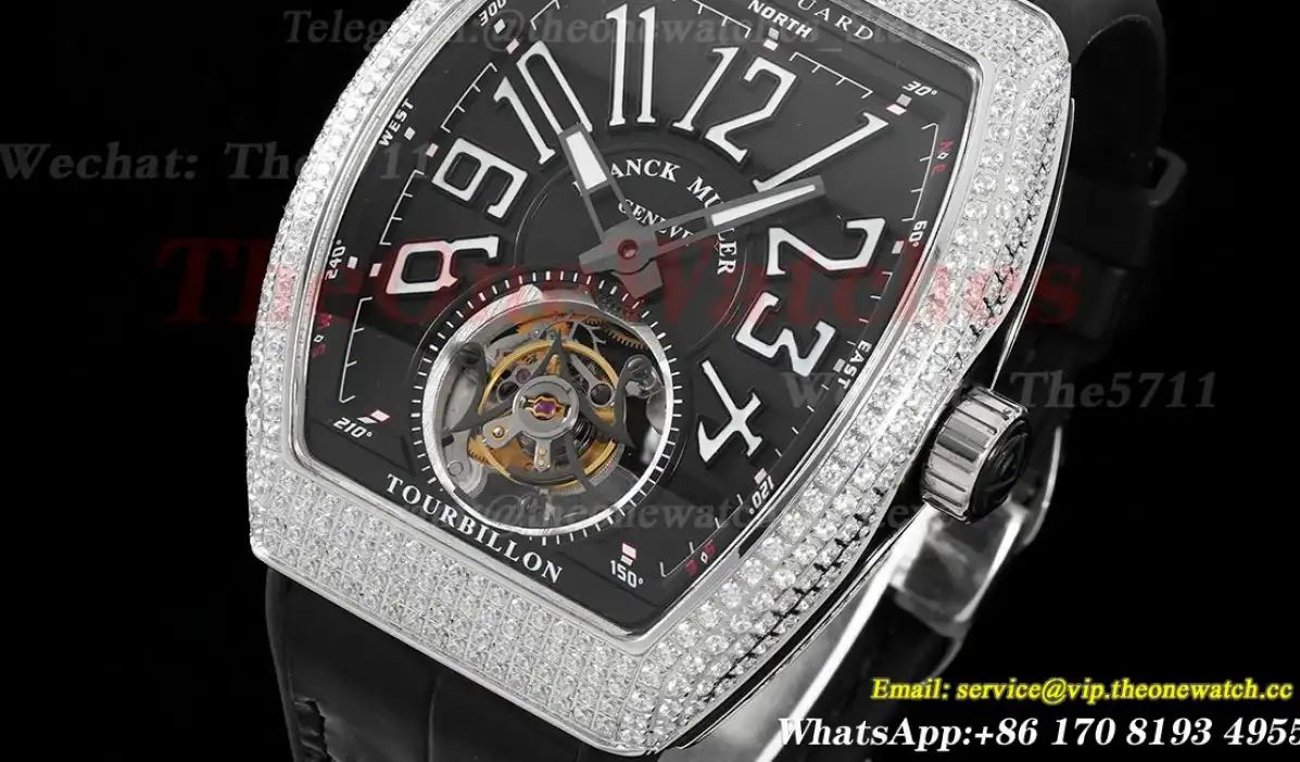 Vanguard Tourb Dia SS LE Black Dia RMSF Flying Tourbillon