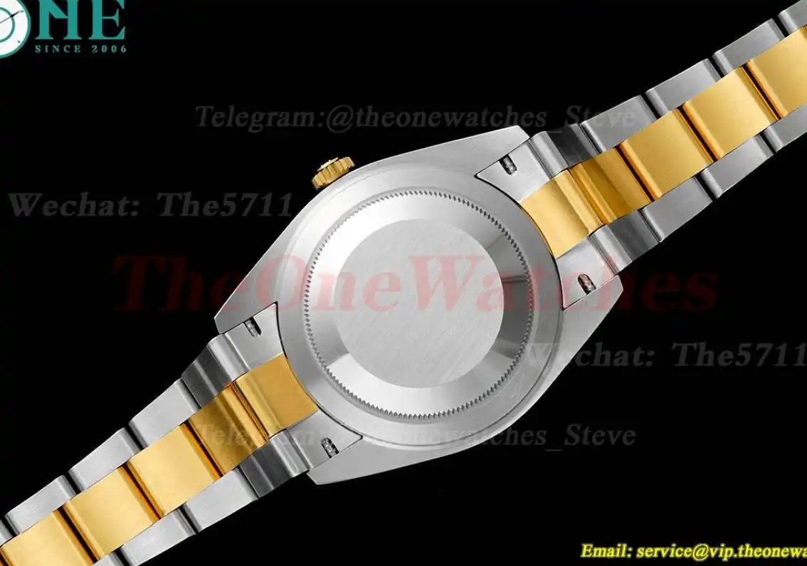 Datejust 126303 41mm Oyster 904L SS YG Gold Stk King VR3235