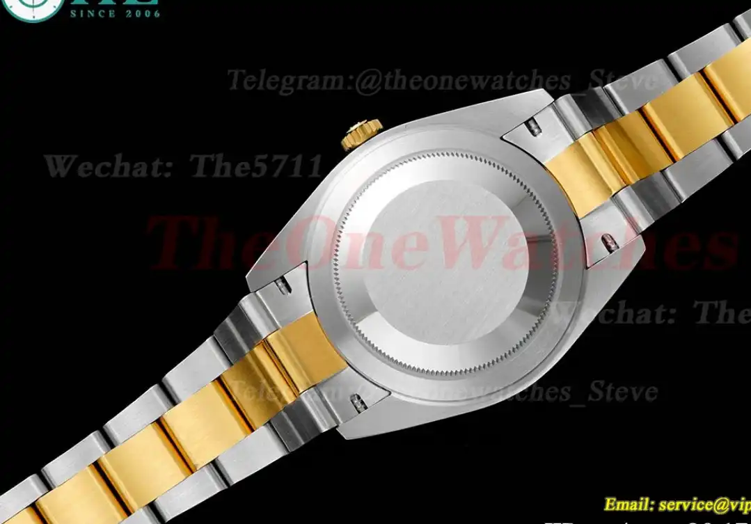 Datejust 126303 41mm Oyster 904L SS YG Silver Stk King VR3235