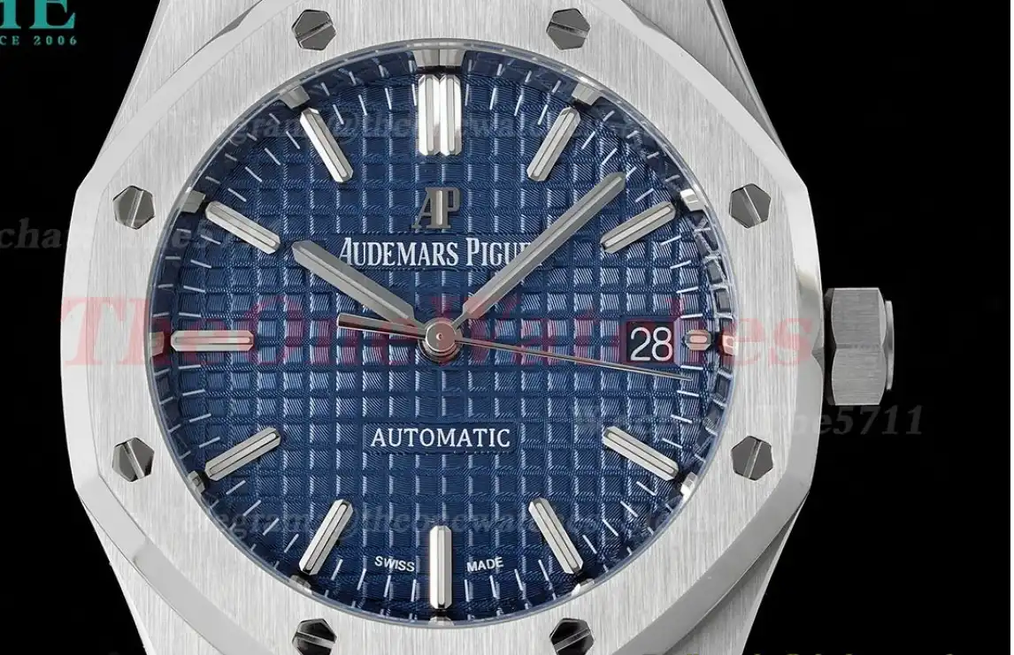 Royal Oak 15450 SS SS Blue Stk ZF SA3120 Super Clone