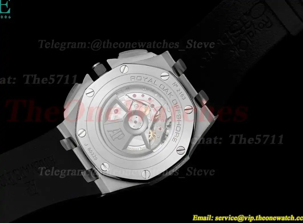 Royal Oak Offshore 26400IO 44mm SS RU Black White JJF A3126