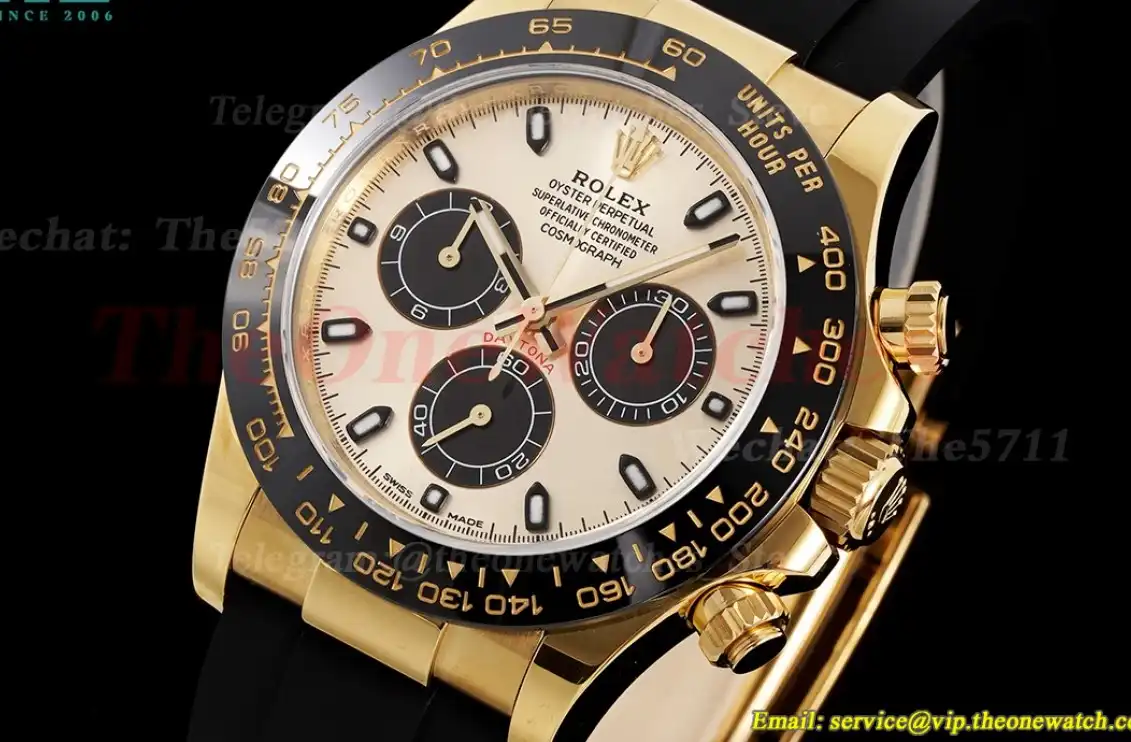 Daytona 116518 40mm YG RU Yellow Gold Dial KING SA4130