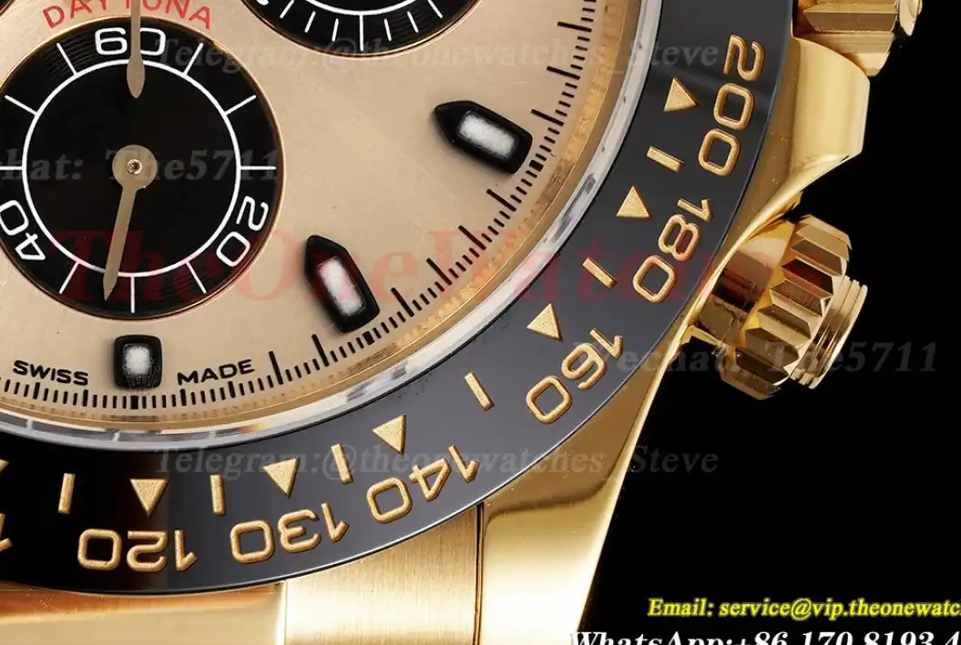 Daytona 116518 40mm YG RU Yellow Gold Dial KING SA4130